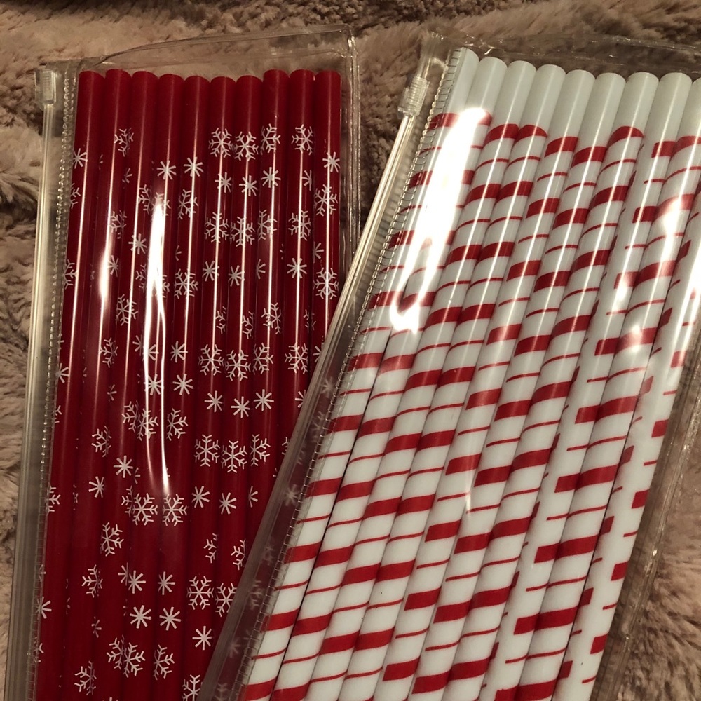Holiday Straws